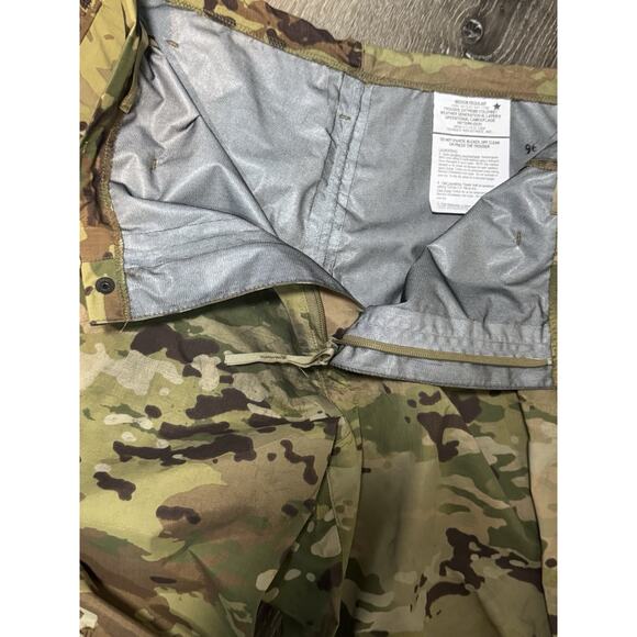 Military Field Combat Extreme Cold Weather Trouser Woodland Camo, Tennier, M/R - Picture 6 of 8